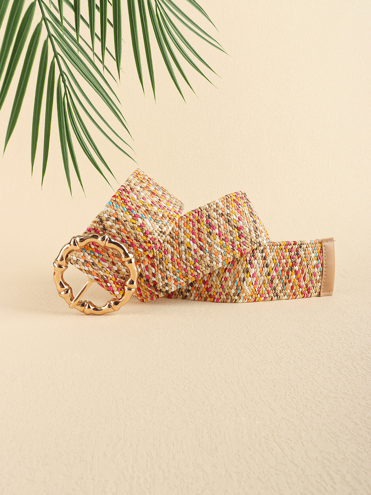 Multicolored Wide Belt-Teresa&#39;s Fashionista LLC