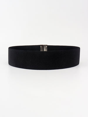 Alloy Buckle Elastic Belt-Teresa's Fashionista LLC