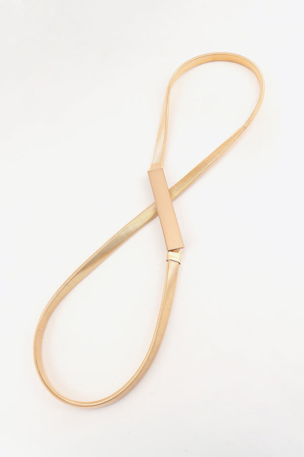 Elastic Iron Skinny Belt-Teresa's Fashionista LLC