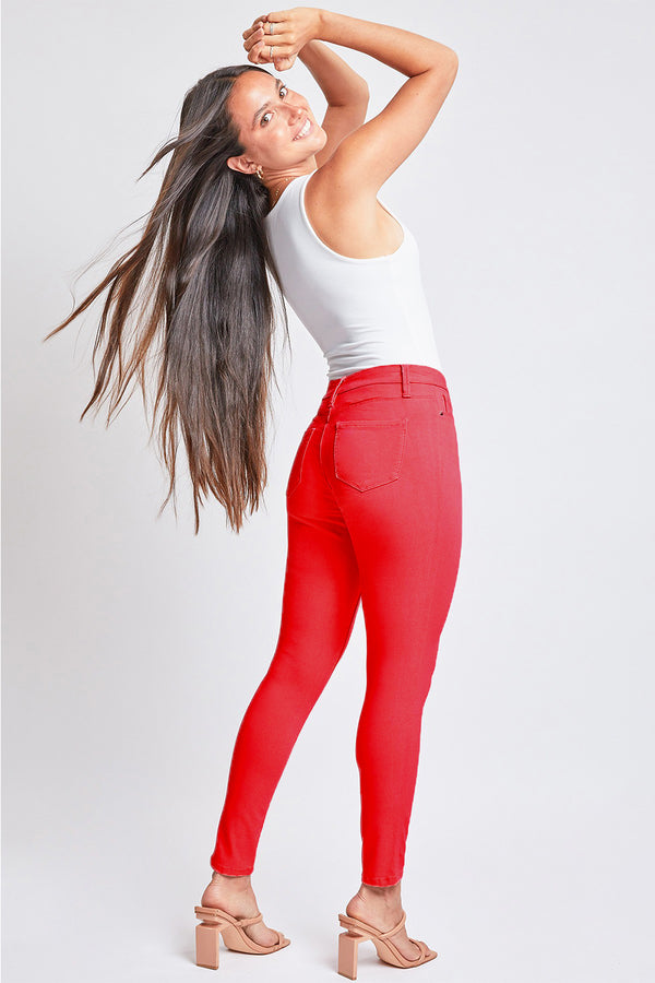 YMI Jeanswear Full Size Hyperstretch Mid-Rise Skinny Jeans-Teresa's Fashionista LLC