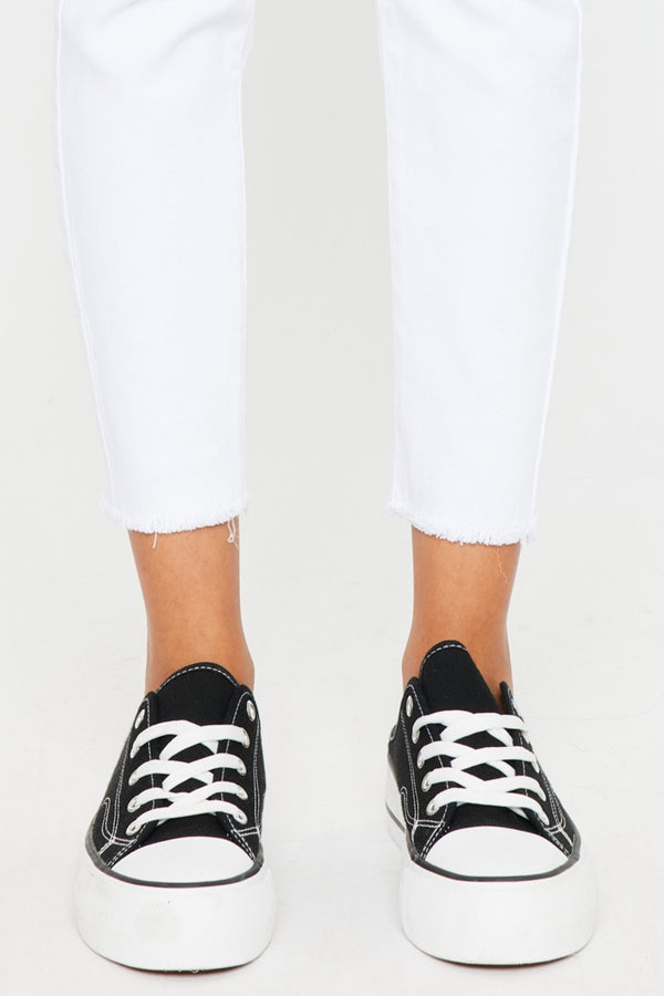Kancan Mid Rise Ankle Skinny Jeans - Teresa's Fashionista LLC