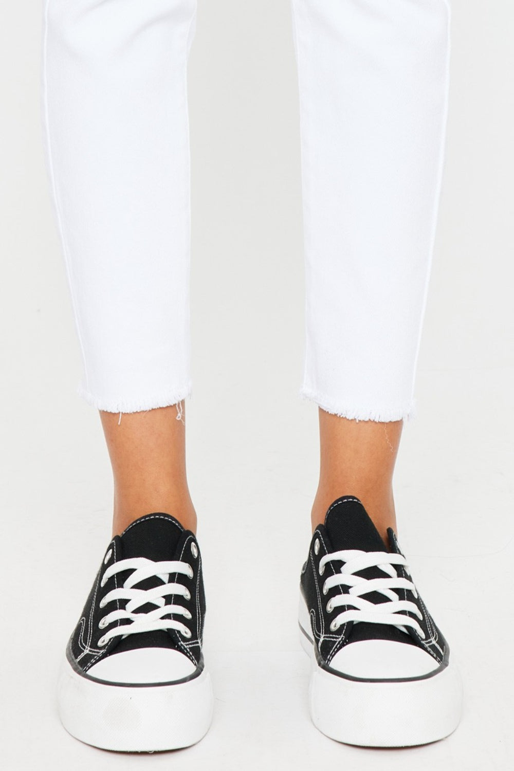 Kancan Mid Rise Ankle Skinny Jeans - Teresa's Fashionista LLC