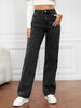 High Waist Straight Jeans - Teresa's Fashionista LLC