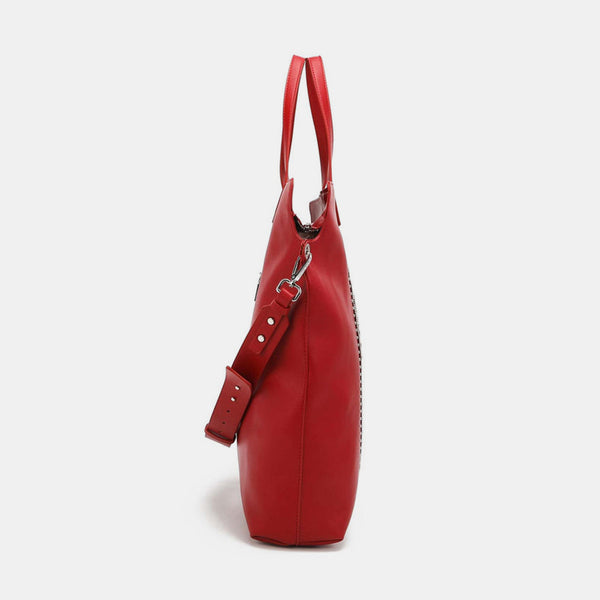 Nicole Lee USA Studded Large Tote Bag-Teresa's Fashionista LLC