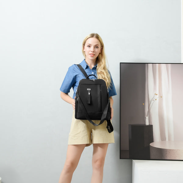 Tassel Oxford Cloth Backpack Bag-Teresa's Fashionista LLC