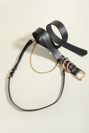 Punk PU Belt-Teresa's Fashionista LLC
