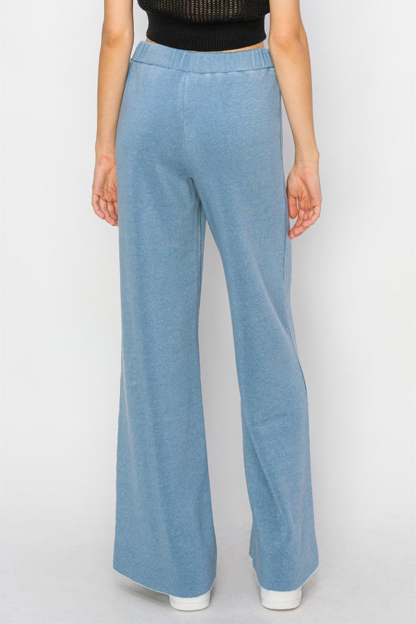 HYFVE Drawstring Wide Leg Pants-Teresa's Fashionista LLC