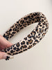 Leopard Polyester Wide Headband - Teresa's Fashionista LLC