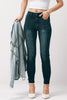 Mid-Rise Waist Skinny Jeans with Pockets-Teresa's Fashionista LLC