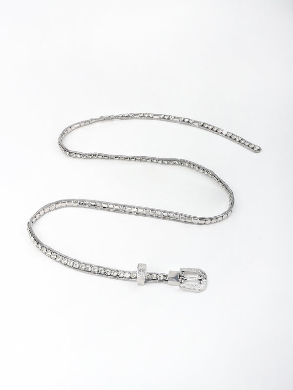Rhinestone Metal Belt-Teresa's Fashionista LLC