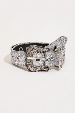 Grommet PU Leather Belt-Teresa's Fashionista LLC