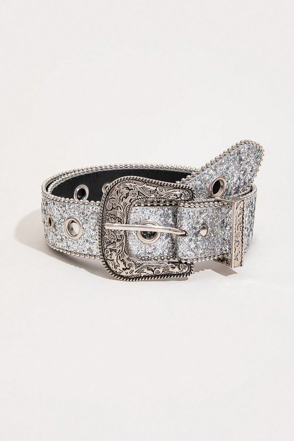 Grommet PU Leather Belt-Teresa's Fashionista LLC