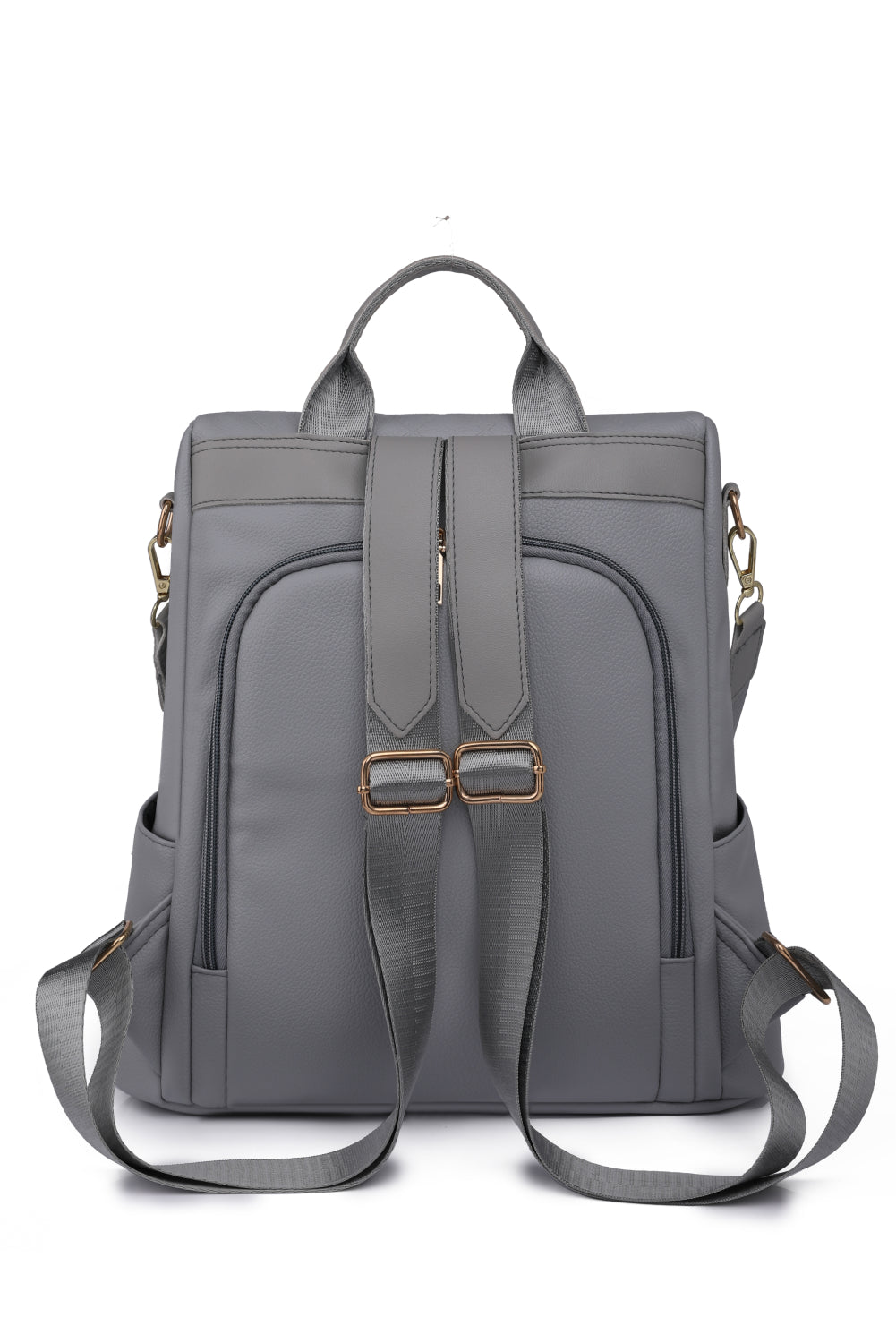 Pum-Pum Zipper Backpack-Teresa&#39;s Fashionista LLC