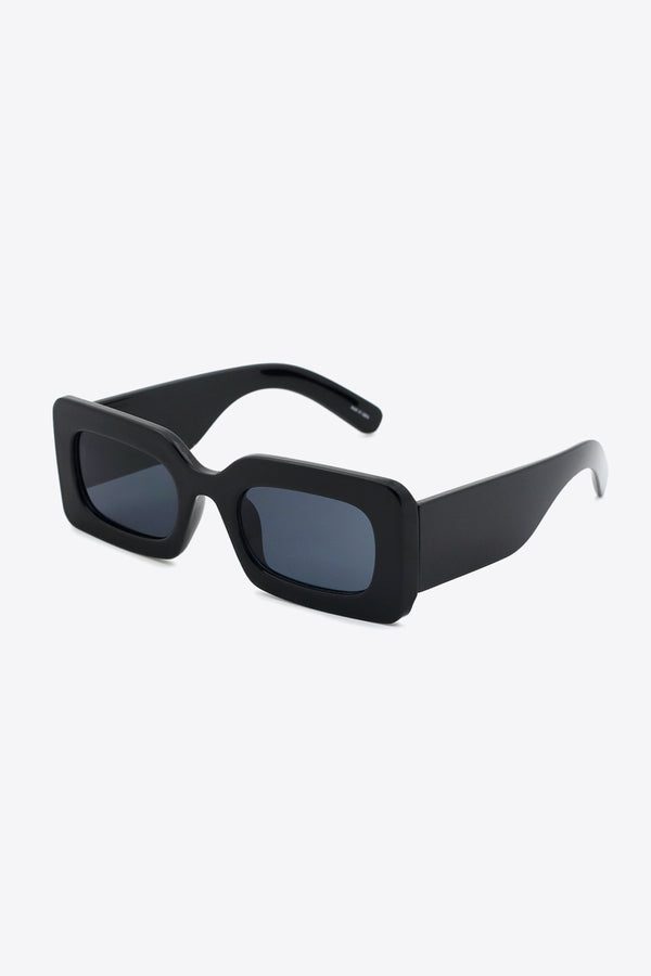 Polycarbonate Frame Rectangle Sunglasses-Teresa's Fashionista LLC