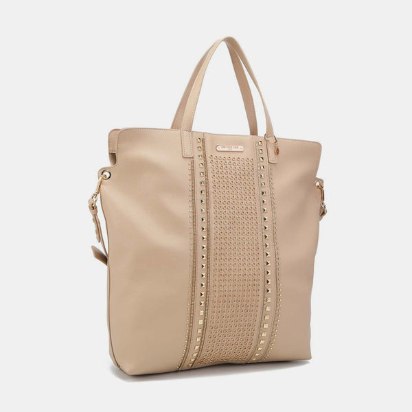 Nicole Lee USA Studded Large Tote Bag-Teresa's Fashionista LLC