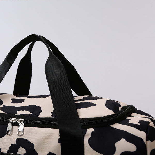 Oxford Cloth Animal Print Travel Bag-Teresa's Fashionista LLC