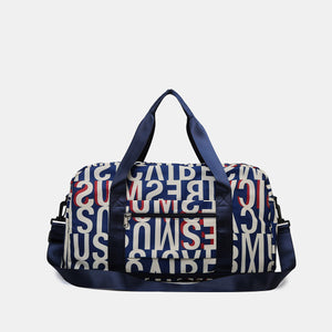 Oxford Cloth Printed Travel Bag-Teresa's Fashionista LLC