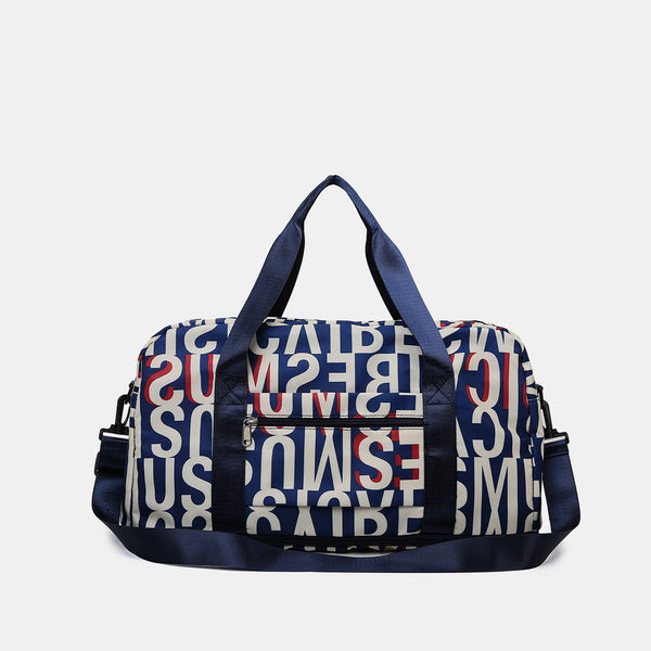 Oxford Cloth Printed Travel Bag-Teresa's Fashionista LLC