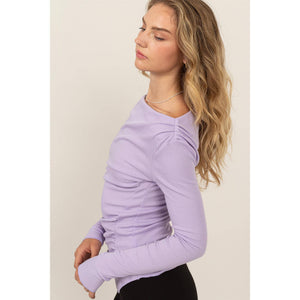 Off-The-Shoulder Ruched Top