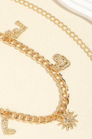 LOVE Alloy Belt-Teresa's Fashionista LLC