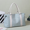 Houndstooth Canvas Travel Bag-Teresa's Fashionista LLC