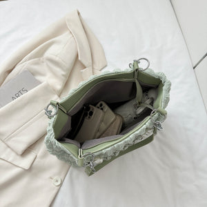 Cloud Puffy Polyester Tote Bag-Teresa's Fashionista LLC