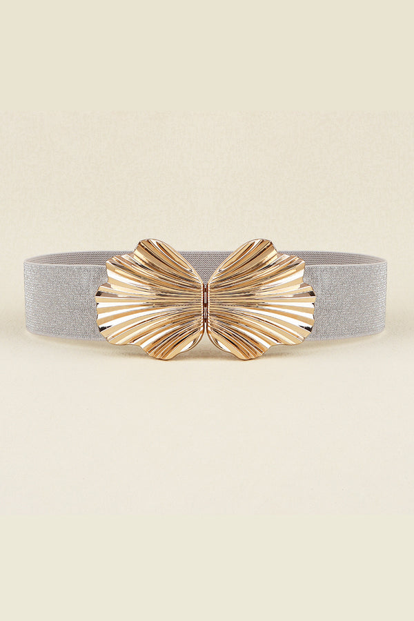 Zinc Alloy Buckle Elastic Belt-Teresa's Fashionista LLC