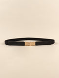PU Elastic Skinny Belt-Teresa's Fashionista LLC