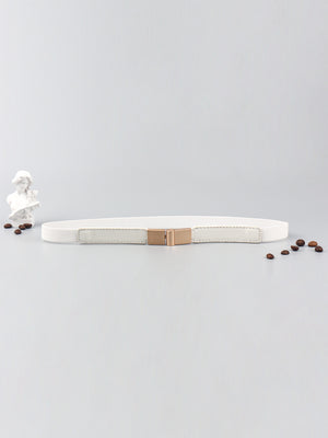 PU Elastic Skinny Belt-Teresa's Fashionista LLC