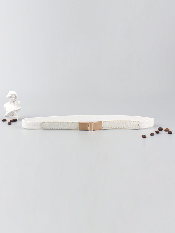 PU Elastic Skinny Belt-Teresa's Fashionista LLC
