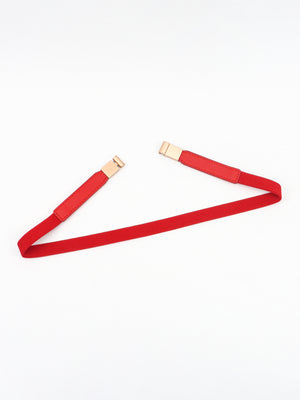 PU Elastic Skinny Belt-Teresa's Fashionista LLC