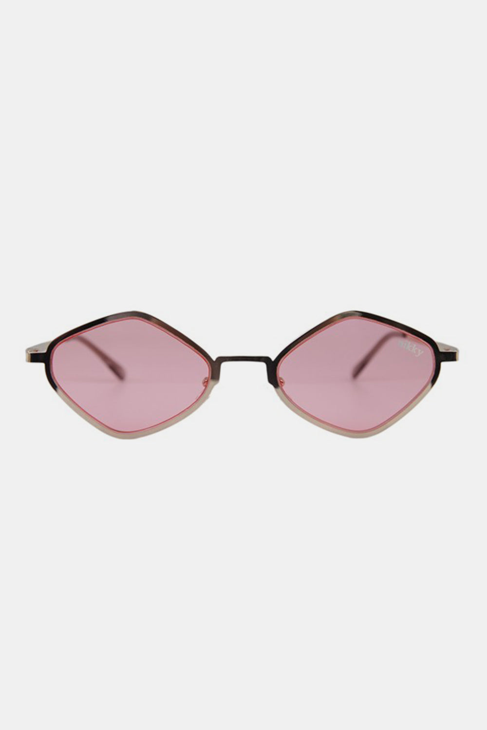 Nicole Lee USA Metal Frame Geometric Sunglasses-Teresa&#39;s Fashionista LLC