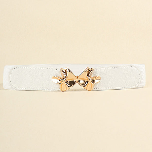 Alloy Buckle Elastic Belt-Teresa's Fashionista LLC
