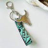 Rhinestone Bull Keychain-Teresa's Fashionista LLC