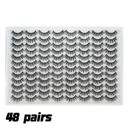 3D False Eyelashes Are Multi-layered, Realistic, Soft And Comfortable