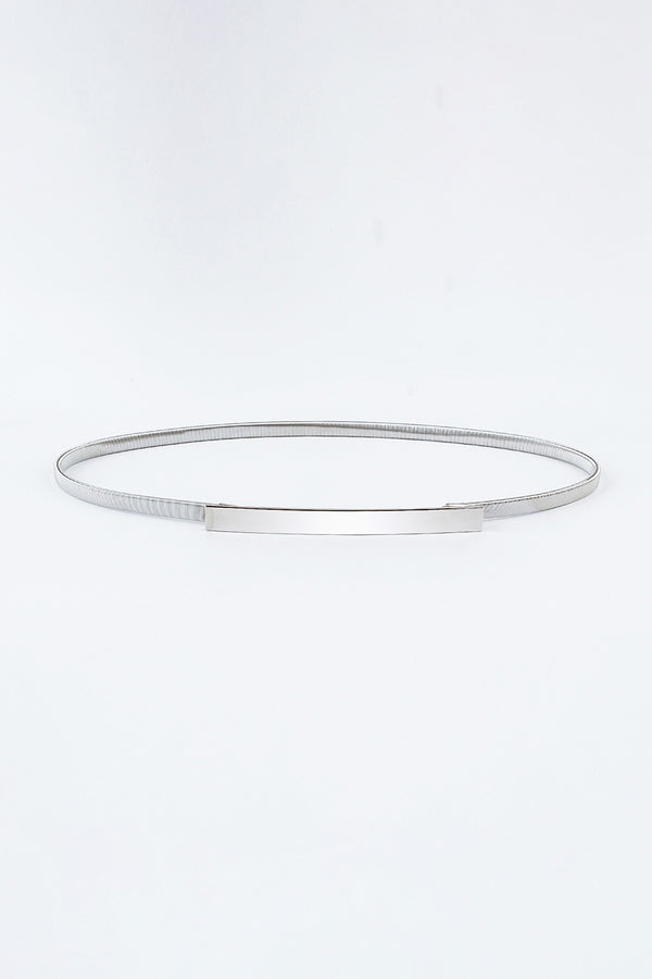 Elastic Iron Skinny Belt-Teresa's Fashionista LLC