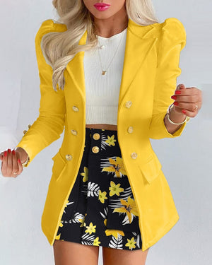 Fashion Solid Color Casual Suits Women's - Teresa's Fashionista LLC