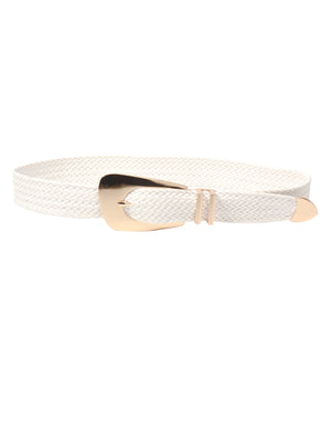 Irregular Buckle Braid Belt-Teresa's Fashionista LLC