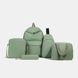 Cloth 5 Piece Bag Set-Teresa's Fashionista LLC