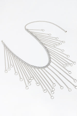 Fringe Chain Alloy Belt-Teresa's Fashionista LLC