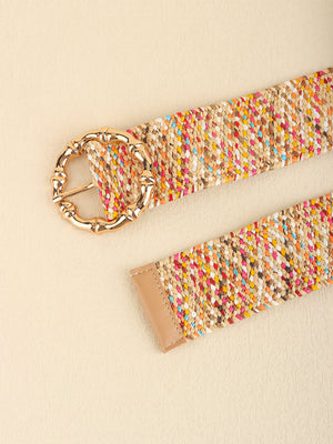 Multicolored Wide Belt-Teresa's Fashionista LLC