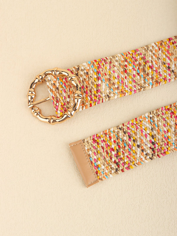 Multicolored Wide Belt-Teresa's Fashionista LLC