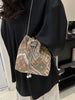 Printed Chain Bucket Bag-Teresa's Fashionista LLC