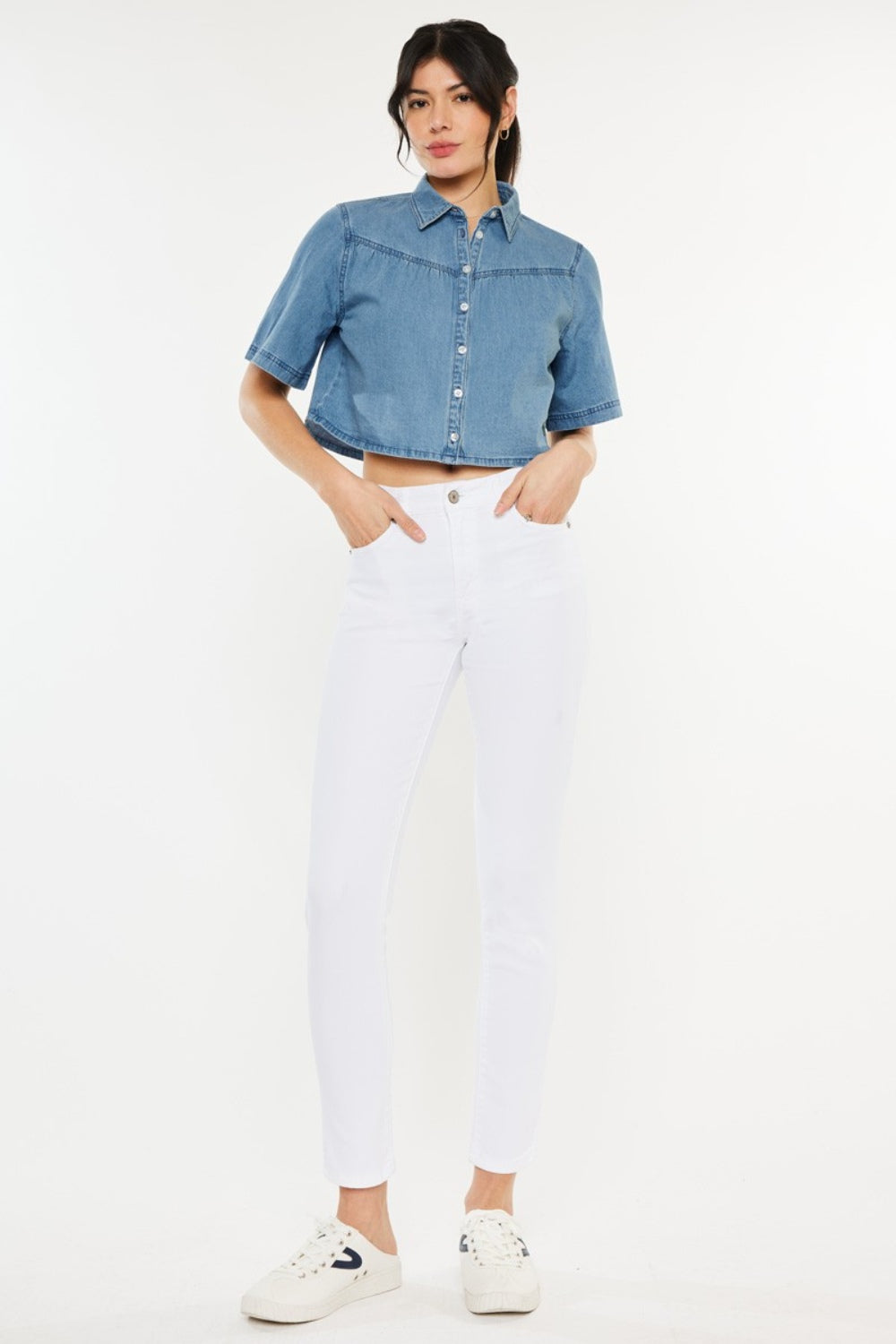 Kancan High Rise Ankle Skinny Jeans - Teresa's Fashionista LLC