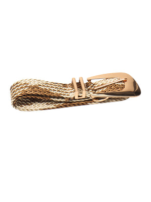Irregular Buckle Braid Belt-Teresa's Fashionista LLC