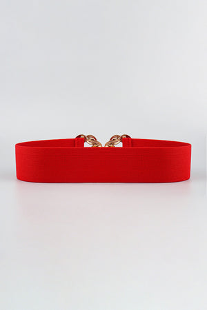 Zinc Alloy Buckle Elastic Belt-Teresa's Fashionista LLC