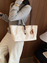 Buckle Detail Shoulder Bag