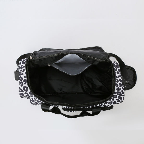 Oxford Cloth Animal Print Travel Bag-Teresa's Fashionista LLC