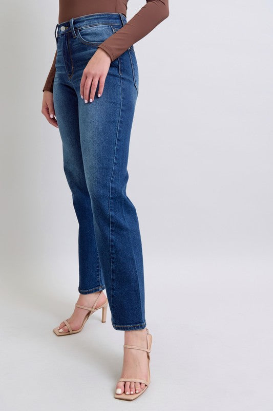 Judy Blue Full Size Side Seam Detail Straight Jeans with Pockets - Teresa's Fashionista LLC