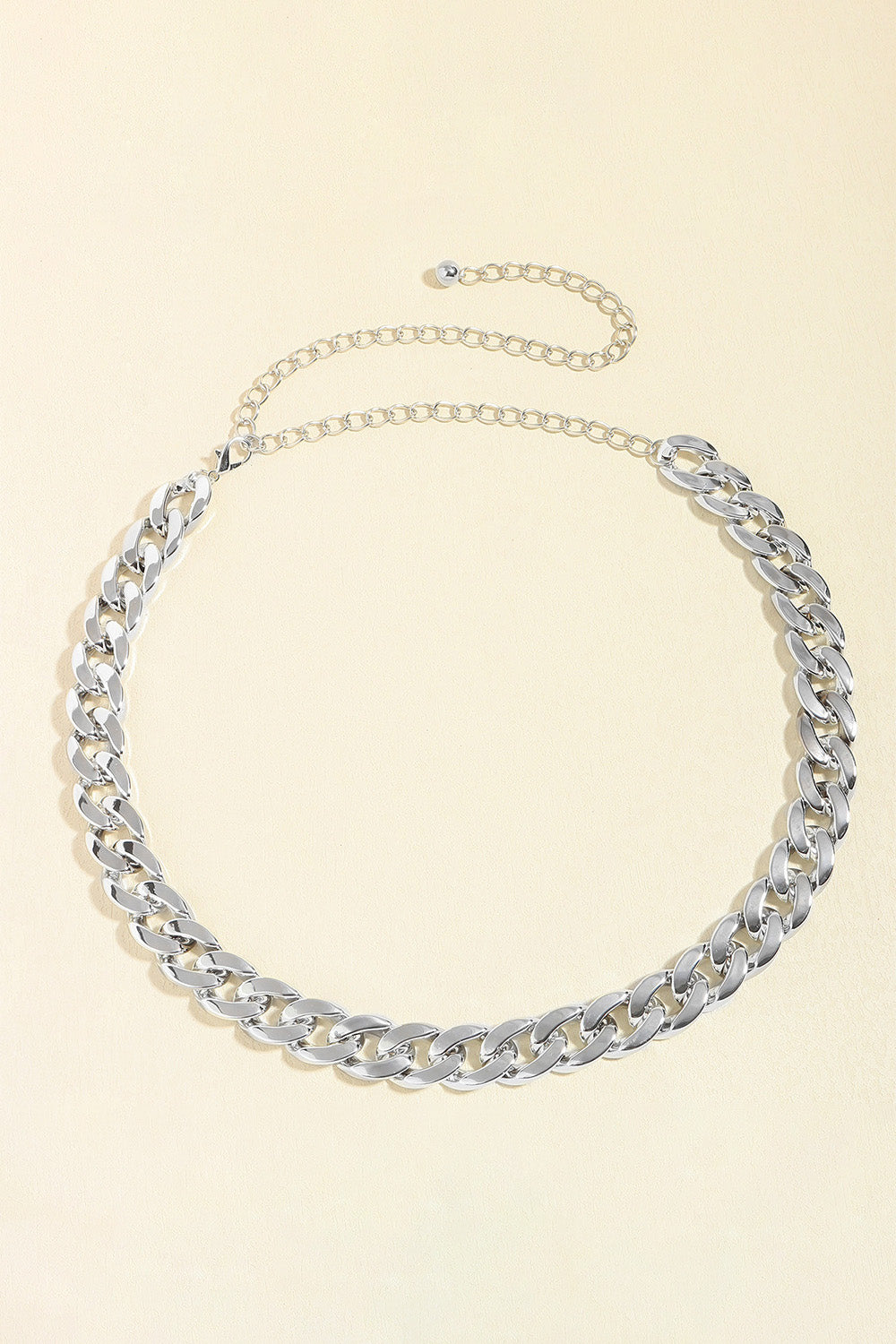 Adjustable Curb Chain Belt-Teresa's Fashionista LLC